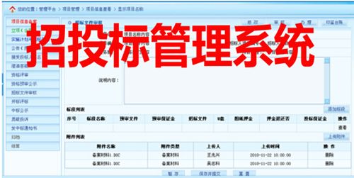 新能源项目招投标信息系统(信息系统项目招投标几个环节)