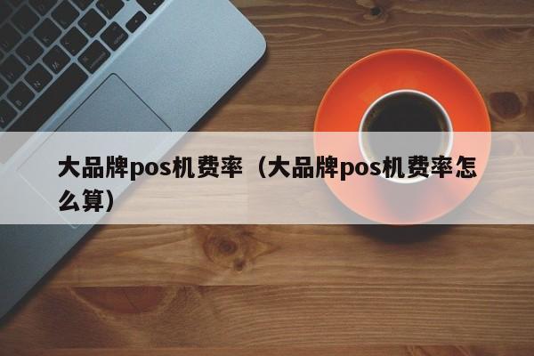大品牌pos机费率（大品牌pos机费率怎么算）