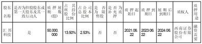 华邦生命健康股份有限公司关于控股股东部分股份质押展期的公告